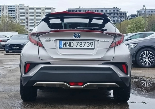 Toyota C-HR cena 89700 przebieg: 76360, rok produkcji 2017 z Warszawa małe 466